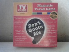 TV Guide Edition Dont Quote Me Magnetic Trave...