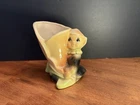 Vtg Shawnee 4” Pottery Pixie Elf Calla Lily Vase Planter Christmas Kitschy MCM