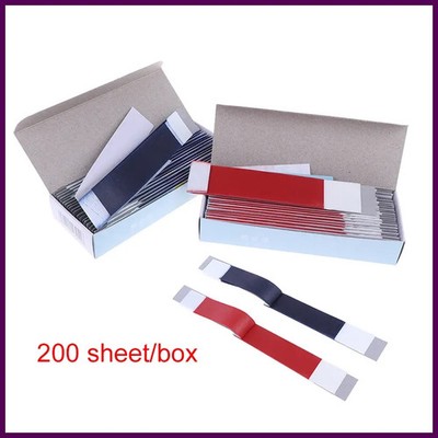 200 Sheets Dental Articulating Paper Dental Lab Strips Products Oral Dentist