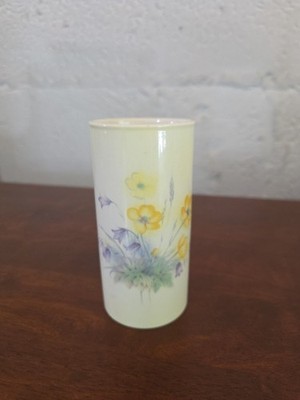 ROYAL WORCESTER SPODE PALISSY BUD VASE BUTTERCUP HAREBELL COUNTRY CHIC 4.5''