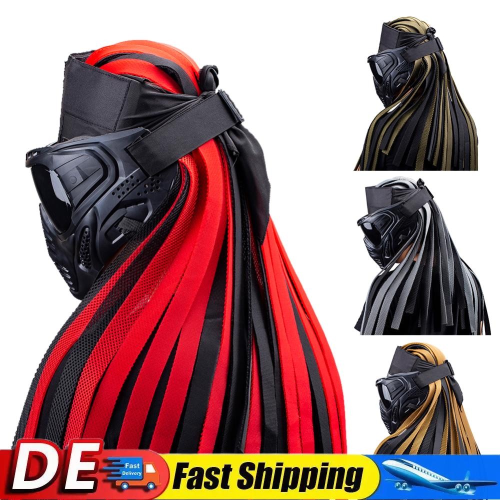 APL Maschera Dreadlocks unisex sportiva Indian Braids protezione fronte cappello da caccia