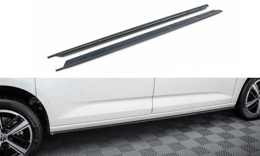Rajouts de bas de caisse Volkswagen Caddy Maxi Mk5 Maxton pour look sportif bas