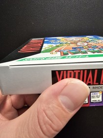 MARIO'S TENNIS Mario Virtual Boy Nintendo Japan Version. Complete CIB #3