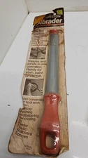 Disston Abrader 404 Half-Round File Rasp Coarse Grade Woodworking Vintage NOS