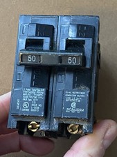 SIEMENS Q250 2 POLE TANDUM 50 50 AMP  CIRCUIT BREAKER