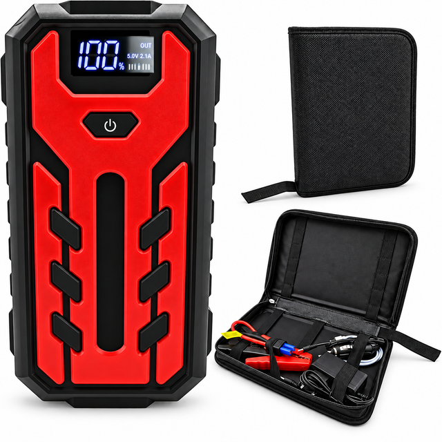 MAKA Avviatore Emergenza Auto 12V Jump Starter Booster 20000mAh Power Bank