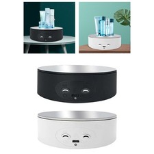 Plateau tournant d'exposition de photographie de présentoir pour les