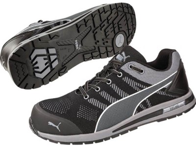 PUMA 643160202000045 Sicherheitsschuh Elevate Knit BLACK LOW Größe 45 W. 11 schw