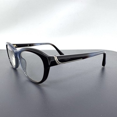 Calvin Klein Gradient Gray Brown Lucite Cat Eye Glasses CK7923 404 50 18 135