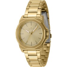 Invicta Women's Watch Speedway Yellow Gold Stainless Steel Bracelet Quartz 47339