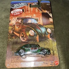 Hot Wheels Silver Series 2025 Vintage Club 1968 5/5-  Volkswagen “Classic Bug”
