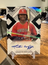 2022 Leaf Perfect Game Andrew Wiggins Prospect Auto #1/1 - 2026 Top 5 Pick