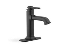 KOHLER Numista Single Hole Single-Handle Bathroom Faucet in Matte Black
