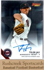 2015 Bowman's Best #B15-TJ Tyler Jay Auto Best of 2015 Autographs