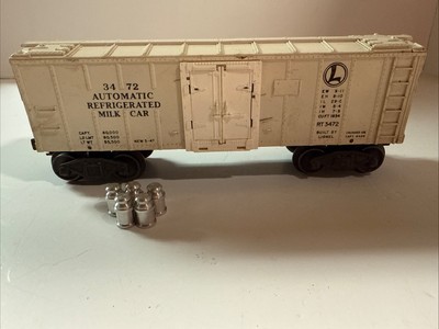 Lionel 3472 Automatic Operating Milk Car   O Gauge Train   Vintage Postwar