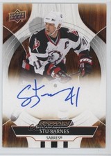 2024-25 Upper Deck Engrained Icons Auto Stu Barnes #CA-UB Auto 8mm