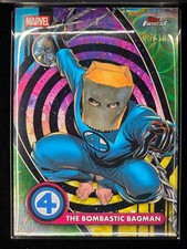2026 Topps Finest Fantastic Four Negative Zone The Bombastic Bagman BLACK  /10