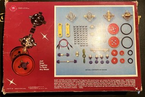 CAPSELA 250 Motorized Play Set Science Bildg Toy No Instructions
