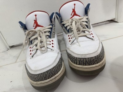 Air Jordan 3 Retro OG True Blue 2016 Size 13 Men s (READ DESCRIPTION)