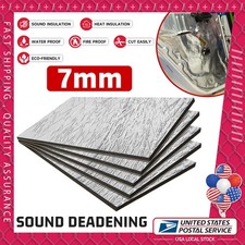 Car Engine Hood Heat Shield Insulation Sound Deadener Noise Mat Deadening Pad