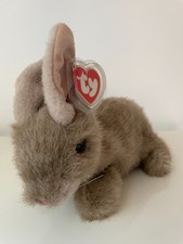 TY Classic Buttons Brown Bunny Rabbit 08031 10" LONG ****NEW