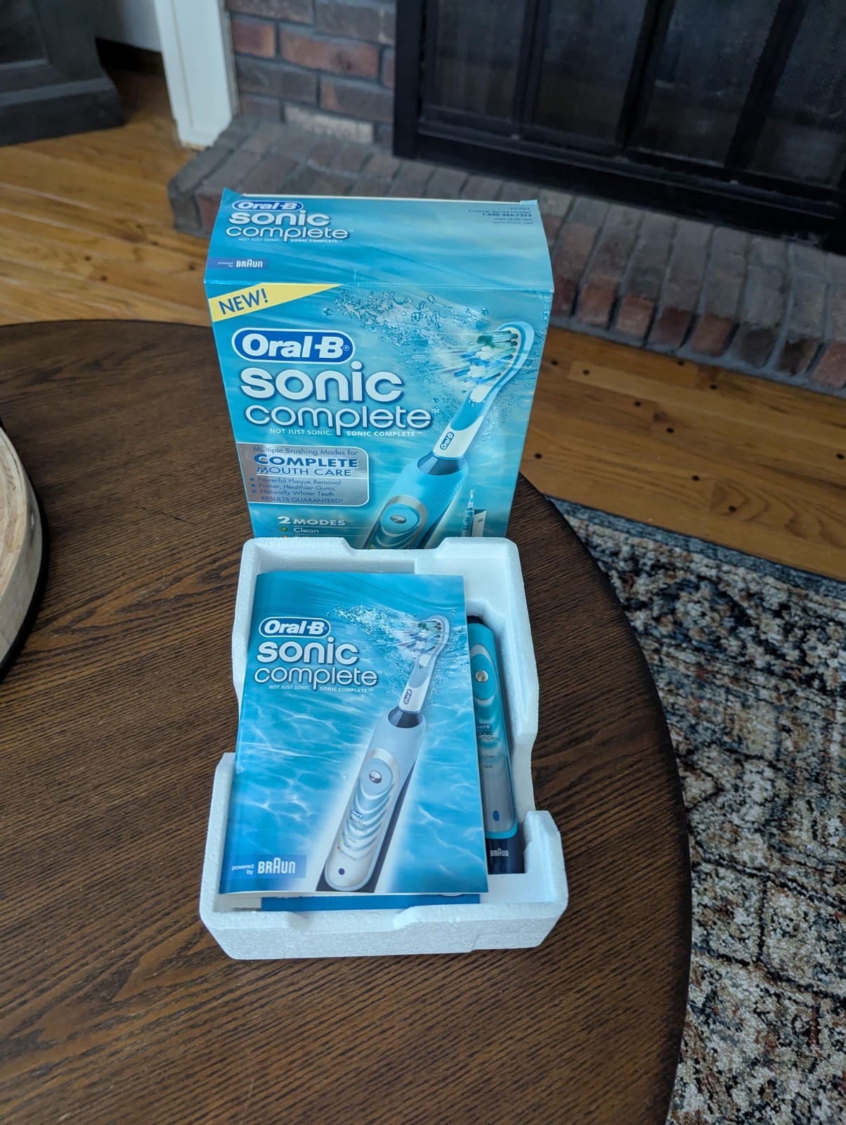 Oral B Sonic Complete Electronic Toothbrush: Model S-200, Braun (Fast Ship)