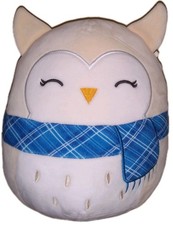 Original Squishmallows Vee The Owl With Scarf 8" Inch Plush Kellytoy Ages 3 
