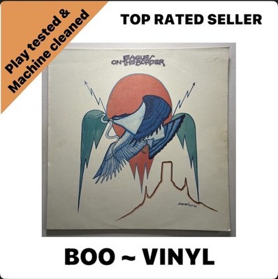 Eagles -On The Border (1974) Vinyl LP - Textured Sleeve Uk EX / VG+