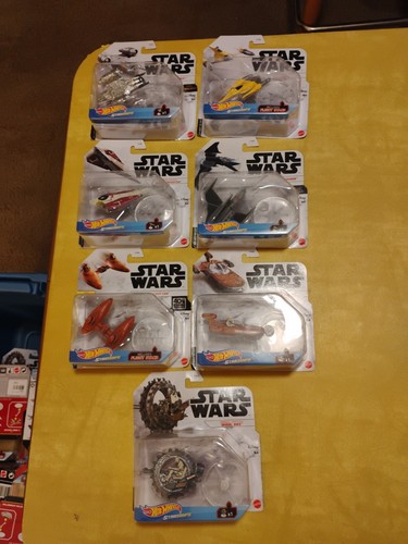 Star Wars Hot Wheels 7 Stück