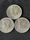 9-Silver 90% Walking Liberty, Franklin, Kennedy Half Dollar Coins,50c, Lowest $$