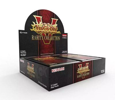 Yugioh Rarity Collection 5  V - 24 Booster Box Display  - ENGLISCH FULLARTS NEU