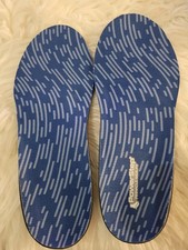 PowerStep Pinnacle Wide Fit Arch Support Insoles Sz: D M 7-7.5 W 9-9.5 "NO Box"