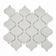 Emser Tile W95INFL1011MAR Influence - 10" x 11" Arabesque/Baroque - Grey