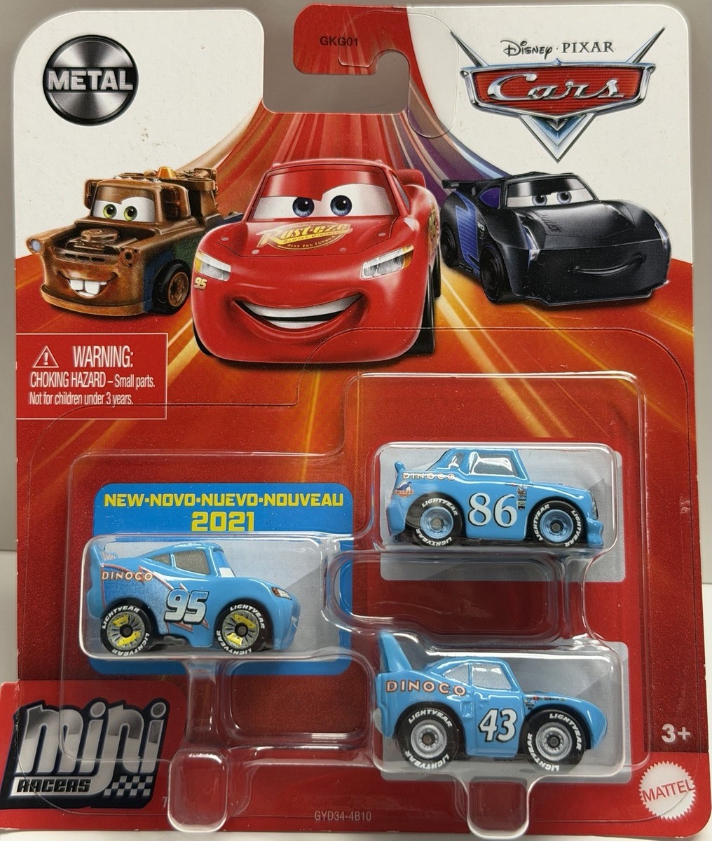 2020 Disney Pixar Cars Mini Racers Bling Bling Lightning McQueen
