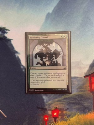 MTG SUNDERING GROWTH in FOIL aus Modern Masters MAGIC THE GATHERING
