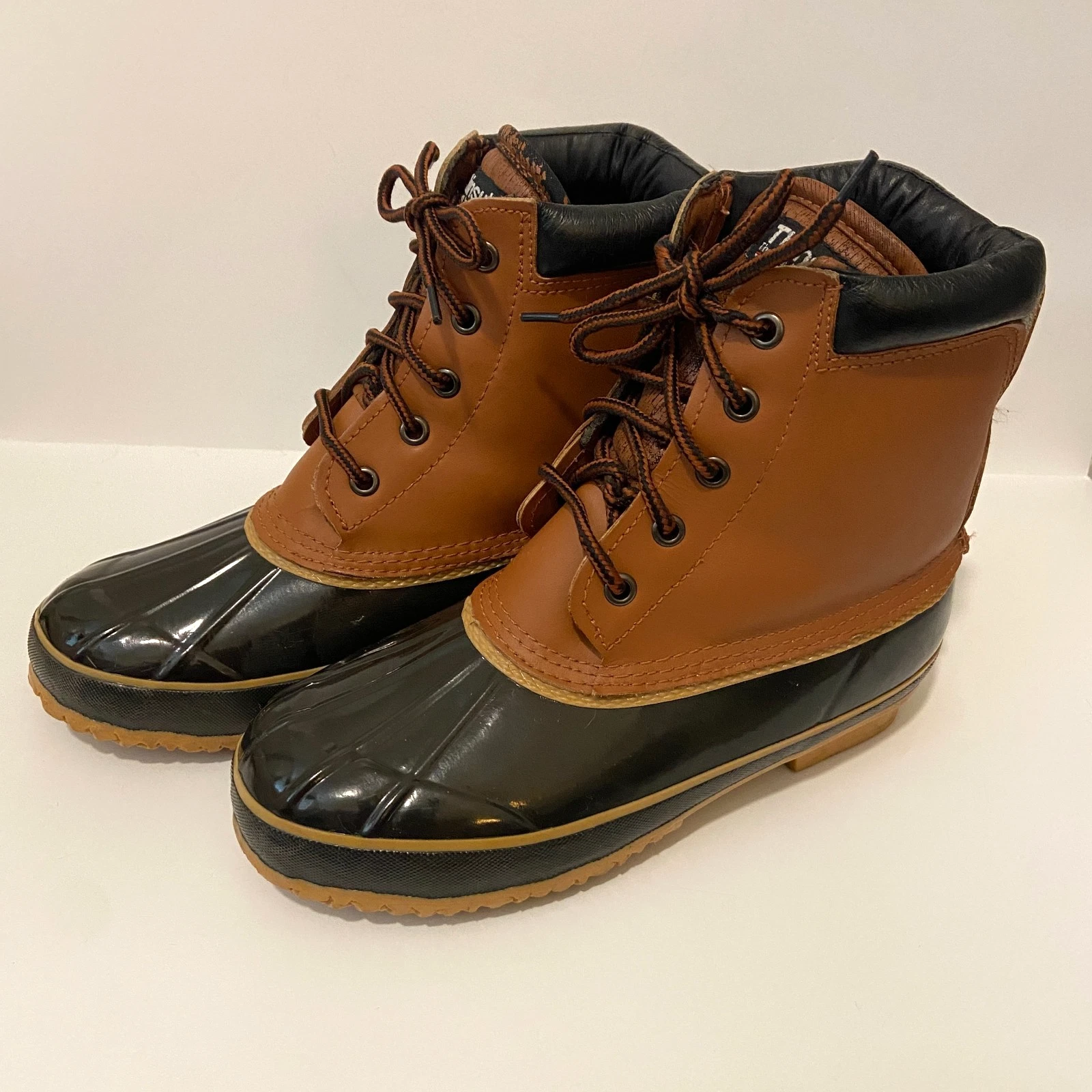 Northwest Territory Leather Thinsulate Duck Boots Brown Waterproof Women’s Sz 5