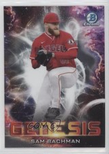 2021 Bowman Draft Genesis Sam Bachman #GNS-8 fm0
