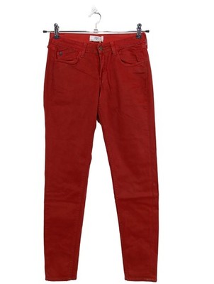 LE TEMPS DES CERISES Hüftjeans Damen Jeans Gr. DE 38 rot Casual-Look