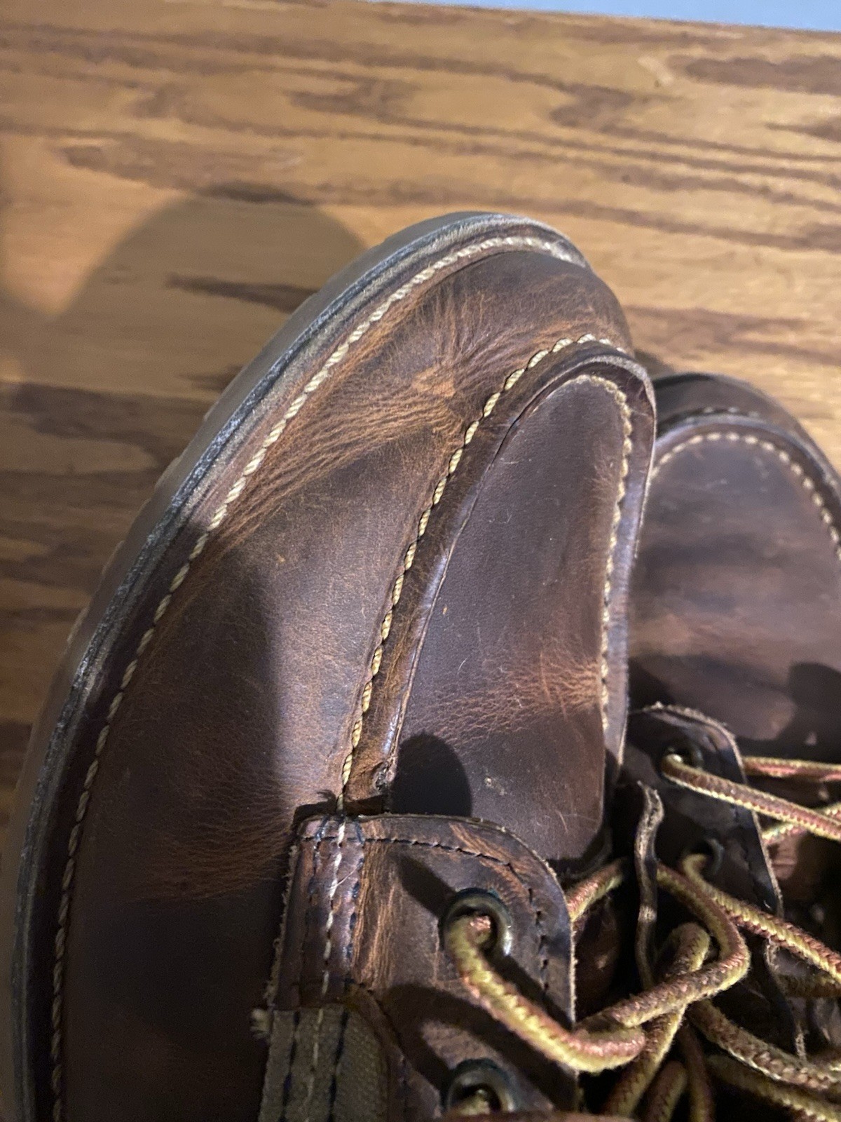 DISCONTINUED RED WING WEEKENDER CANVAS MOC 3335 Men’s Sz 9D EUC Rare image 9