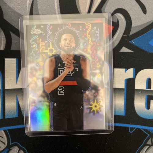 Topps Chrome Update 2025-26 Cade Cunningham Celebracion Refractor - SSP Case Hit