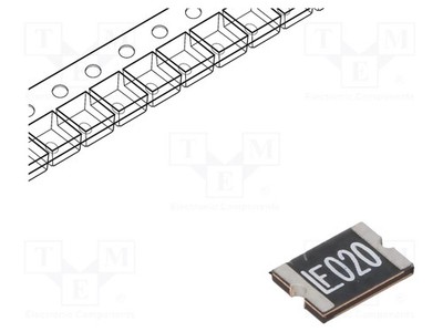 Sicherung: PTC Polymer 1812L 30VDC 30V schnell SMD 0,2A