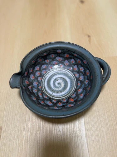 Vintage Wally Schwab Oregon Studio Art Pottery Artist Signed  Bowl