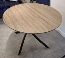 Seaton round dining table - 100cm diameter