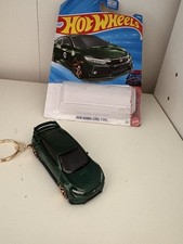 Hot Wheels 2018 Honda Civic Type R Green Gift Keyfob Keychain 164 New