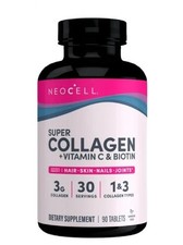 NeoCell Super Collagen + Vitamin C & Biotin - 90 tablets (221,11 EUR/kg)