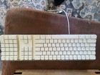 Vintage white Apple Keyboard model A1048 USB Connection; Tested Working — photo 1