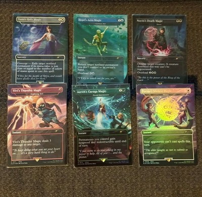 MTG x Final Fantasy Secret Lair - Grimoire (Rainbow Foil) - Single