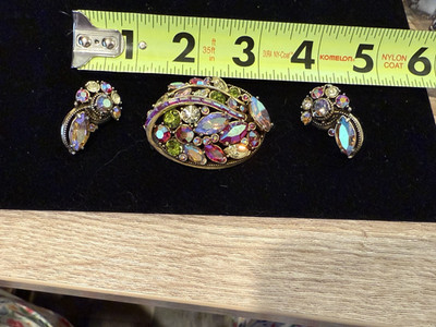 DROP DEAD GORGEOUS VINTAGE HOLLYCRAFT SET COPR 1959 EXCELLENT CONDITION