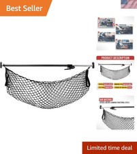 40-70 Ratcheting Cargo Load Bar For Pickup Truck Bed With 60x24 Storage N...