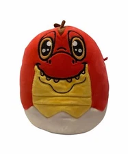 Sheldon Dragon Squishmellow Ryan’s World 7 inch Red Super Soft Plush Pillow
